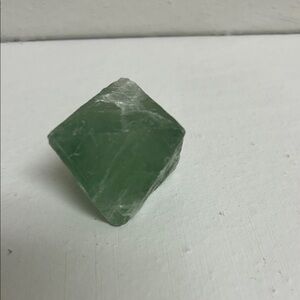 Green Fluorite Octahedron Raw Crystal